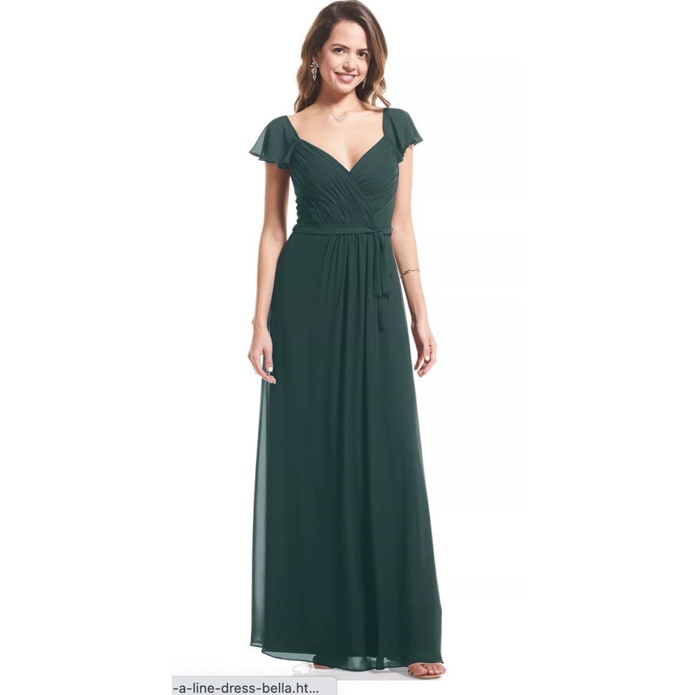 Evergreen Formal/Bridesmaids Dress (Bill Levkoff)